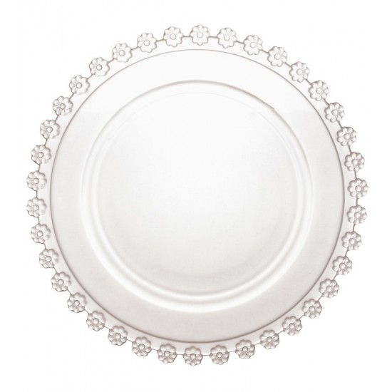 Sousplat 32cm Cristal Ecologico Daisy